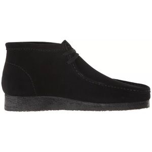 Clarks Originals Wallabee Boot Men’s Black Suede 26133281